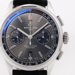 Premier B01 Chronograph 42mm SS White&Grey&Green&Blue Dials BLS A7750