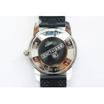 SuperOcean Heritage ii 42mm SS 1:1 Best Edition White Dial Black Bezel Black Rubber Strap A2824 OMF