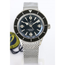 Superocean Heritage 57 Limited Edition II Black Dial Mesh Bracelet GF A2824