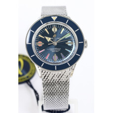 Superocean Heritage 57 Limited Edition II Blue Dial Rainbow Mesh Bracelet GF A2824