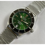 Superocean Heritage II 42mm SS Green Dial Bracelet OXF A2824