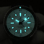 Superocean 42mm Blue Bezel White Dial Rubber Strap BLS Asia 2824