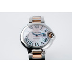 Ballon Bleu 33mm SS/RG 1:1 Best Edition MOP Dial SS Bracelet AF