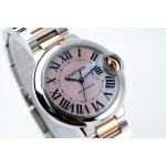 Ballon Bleu 33mm SS/RG 1:1 Best Edition MOP Dial SS Bracelet AF