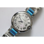 Balon Bleu Ladies 33mm SS White Dial Bracelet Japan NH05