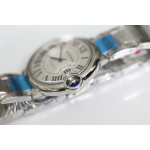 Balon Bleu Ladies 33mm SS White Dial Bracelet Japan NH05