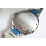 Balon Bleu Ladies 33mm SS White Dial Bracelet Japan NH05