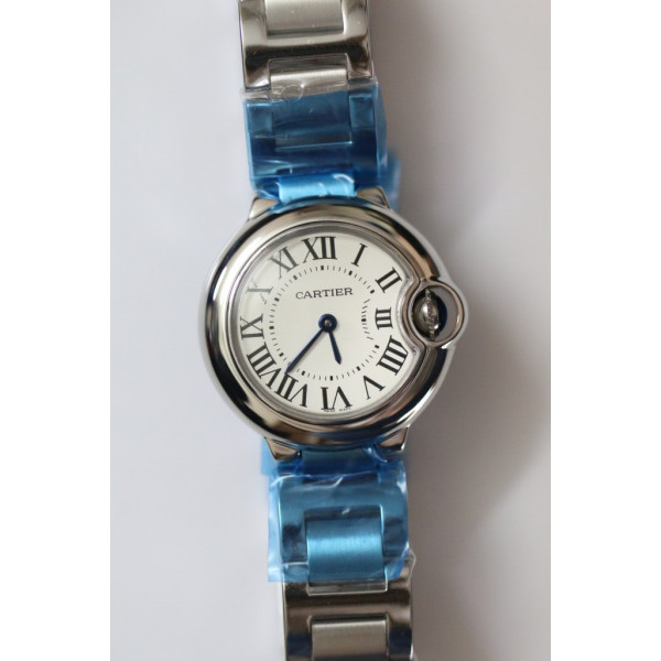 Balon Bleu Ladies 28mm SS White Dial Bracelet Swiss Quartz