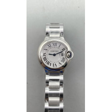 Balon Bleu Ladies 28mm SS White Dial Bracelet AF Swiss Quartz