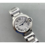 Balon Bleu Ladies 28mm SS White Dial Bracelet AF Swiss Quartz