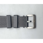 Calibre de Cartier RG/SS Case Black Dial Rubber Strap Asian 1904