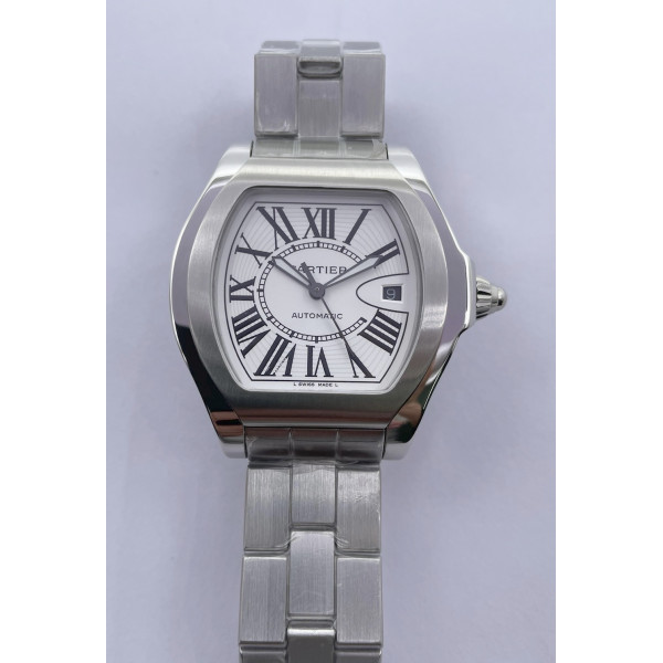 Cartier XXL Roadster SS/SS White Asian 2824