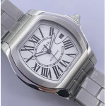 Cartier XXL Roadster SS/SS White Asian 2824