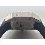 Santos 100 Chronograph SS Ultimate Edition On Black Leather Strap A7753