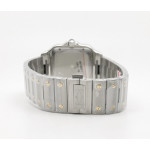 Santos de Cartier 40mm SS/YG 1:1 Best Edition Gray Dial on SS/YG SmartLinks Bracelet BVF MIYOTA 9015 