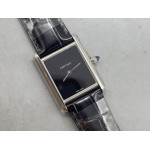 Tank Must SS Black Dial Leather Strap AF Swiss Quartz