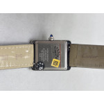 Tank Must SS Black Dial Leather Strap AF Swiss Quartz