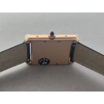 Tank Must RG Black Dial Leather Strap AF Swiss Quartz