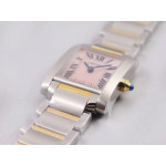 Tank Francaise Ladies 25mm SS/YG 1:1 Best Edition MOP Dial on SS Bracelet Ronda Quartz 8848F 