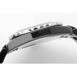 J12 38mm Ceramic Black Dial Diamonds Marker Bracelet A2892