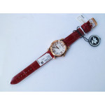 Happy Sport 36mm RG 1:1 Best Edition White Dial on Red Leather Strap A2892 ZF