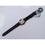 Happy Sport Mini RG/SS MOP Dial on Black Leather Strap Swiss ETA 955.112 ZF