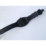 Vanguard V45 All Black DLC 1:1 Best Edition Black Dial on Black Rubber Strap MIYOTA 9015 ZF