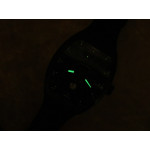 Vanguard V45 All Black DLC 1:1 Best Edition Black Dial on Black Rubber Strap MIYOTA 9015 ZF