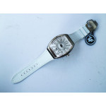 Vanguard V45 SS Best Edition White Textured Dial on White Rubber Strap MIYOTA 9015 ZF