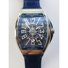 Vanguard V45 SS Best Edition Blue Textured Dial on Blue Rubber Strap MIYOTA 9015 ZF