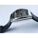 Vanguard V45 SS Best Edition Black Textured Dial on Black Rubber Strap MIYOTA 9015 ZF