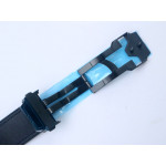 Big Bang Sang Bleu DLC Ti 1:1 Best Edition Blue Skeletonal Dial On Blue Gummy Strap Asian HB1213 V2 WWF