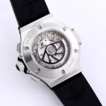 Big Bang Evolution 44mm SS Black Dial Rubber Strap A7750 Mod HBF