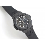 Big Bang Evolution 44mm Carbon Black Dial Rubber Strap A7750 Mod HBF