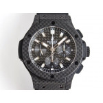 Big Bang Evolution 44mm Carbon Black Dial Rubber Strap A7750 Mod HBF