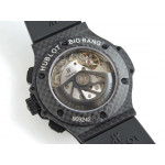 Big Bang Evolution 44mm Carbon Black Dial Rubber Strap A7750 Mod HBF