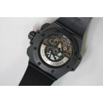 Big Bang King Power PVD Black Rubber Strap Asia 7750