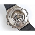 Big Bang Evolution 44mm SS Black CF Dial Rubber Strap A7750 Mod HBF