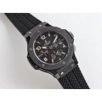 Big Bang Evolution 44mm Ceramic Black Dial Rubber Strap A7750 Mod HBF