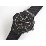 Big Bang Evolution 44mm Ceramic Black Dial Rubber Strap A7750 Mod HBF