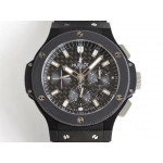 Big Bang Evolution 44mm PVD Black CF Dial Rubber Strap A7750 Mod HBF