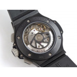 Big Bang Evolution 44mm PVD Black CF Dial Rubber Strap A7750 Mod HBF