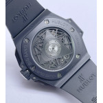 Big Bang Sang Bleu II Black Ceramic Best Edition on Black Rubber Strap A1240 ZF