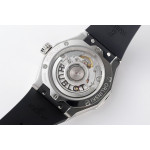 Classic Fusion Orlinski SS 1:1 Best Edtion Black Faceted Dial on Black Rubber Strap A2892 APSF