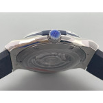 Classic Fusion 45mm Titanium 1:1 Best Edition Blue Dial Blue Gummy Strap WWF Asian HB1112