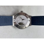 Classic Fusion 33mm SS 1:1 Best Edition Blue Dial Diamonds Bezel On Gummy Strap Swiss Classic Fusion 33mm SS 1:1 Best Edition Blue Dial Diamonds Bezel On Gummy Strap Swiss