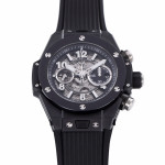 Big Bang Unico Black Magic Ceramic 1:1 Best Edition Skeleton Dial Black Rubber Strap A1280 ZF