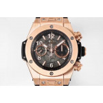 Hublot Big Bang Unico RG 1:1 Best Edition Blue Skeleton Dial Black Rubber Strap A1280 ZF