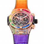 Big Bang Unico Rainbow King RG 45mm 1:1 Best Edition Rainbow Gummy Strap A1280 ZF