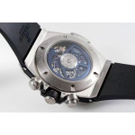 Hublot Big Bang Unico Titanium 1:1 Best Edition Blue Skeleton Dial Blue Rubber Strap A1280 ZF